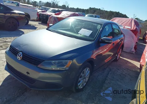 2012 Volkswagen Jetta 2.5L Se from USA, damaged, VIN 3VWDX7AJXCM405262